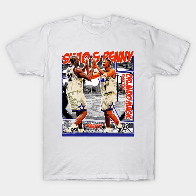 Shaq Penny Retro Comics Designs Shaquille Oneal Penny